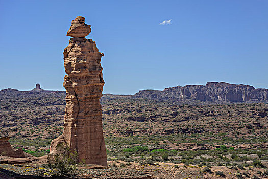 岩石构造,暸望,塔兰巴亚,国家公园,拉里奥哈,阿根廷,南美