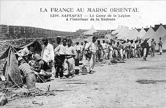 法国人,外籍军团,东方,摩洛哥,20世纪,艺术家,未知