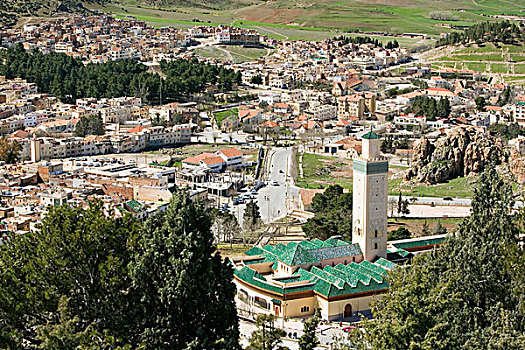 摩洛哥,城镇景色,石头