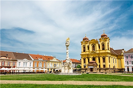 广场,蒂米什瓦拉,罗马尼亚
