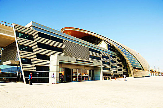 地铁站,迪拜,阿联酋,中东