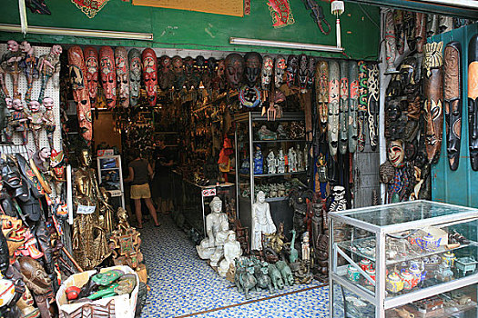 马来西亚,马六甲城内的古董商店