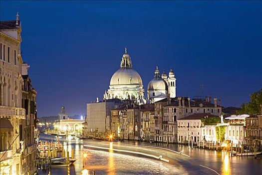 教堂,圣马利亚,行礼,大运河,威尼斯,意大利