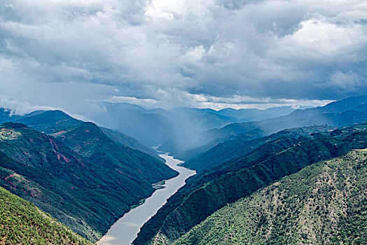 澜沧江峡谷