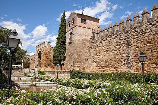 城堡,基督教,国王,科多巴,安达卢西亚,西班牙,欧洲