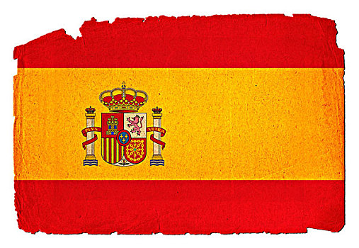脏,旗帜,西班牙
