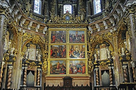 圣坛,博物馆,艺术,绘画,圣马利亚,大教堂,瓦伦西亚,西班牙,欧洲