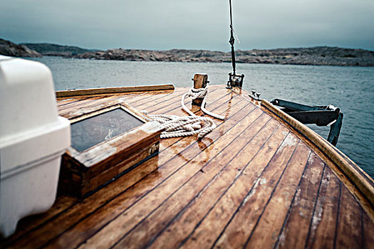 木船,海洋