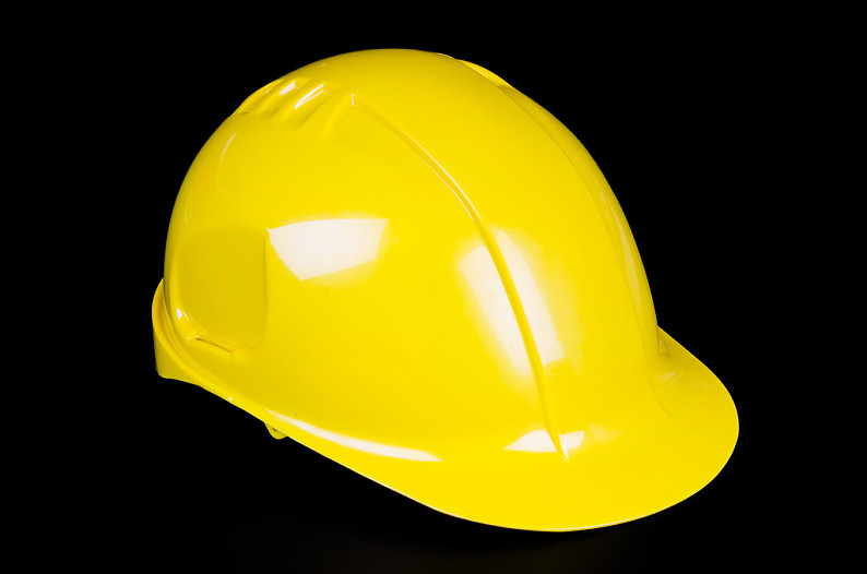 施工安全帽,黑色背景,背景_高清图片_全景视觉