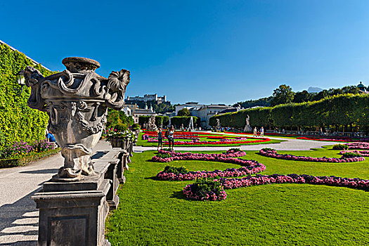 米拉贝尔,花园,宫殿,萨尔茨堡,奥地利,欧洲