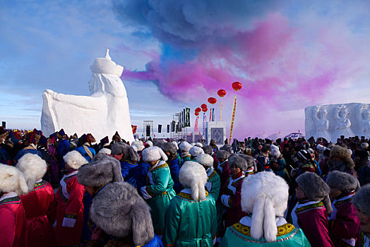 内蒙古自治区冬季那达慕