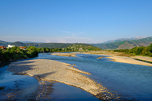 河,阿尔巴尼亚,欧洲