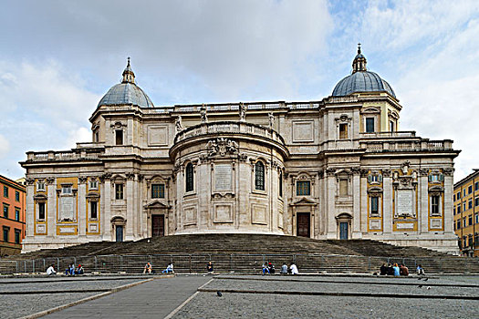 大教堂,圣玛丽亚教堂,罗马,拉齐奥,意大利,欧洲