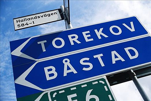 交通标志,瑞典
