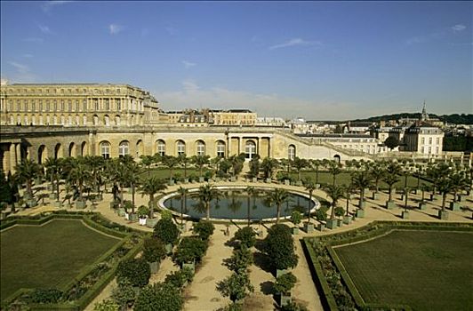 法国,伊夫利纳,凡尔赛宫,城堡,花园