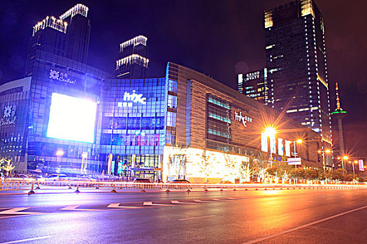 城市,道路,夜晚