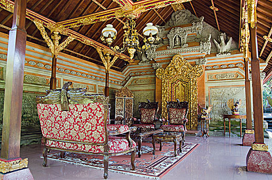 乌布,宫殿,巴厘岛,印度尼西亚,亚洲