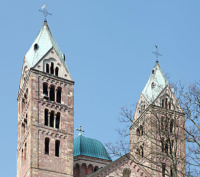 施佩耶尔,大教堂,莱茵兰普法尔茨州,德国,欧洲