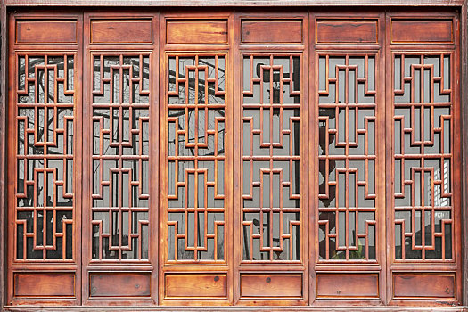 魏集古村落中式古典门窗