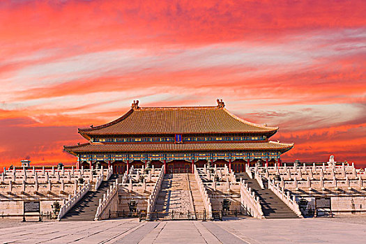 古老,皇家宫殿,紫禁城,故宫,北京,中国