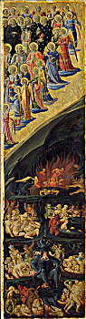 评判,圣坛,右边,早,15世纪,艺术家