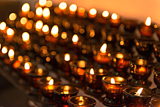 蜡烛,朝圣教堂,齐姆高