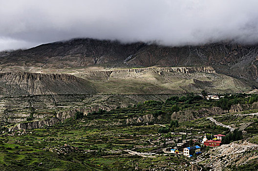 山谷,地区,安娜普纳,保护区,尼泊尔