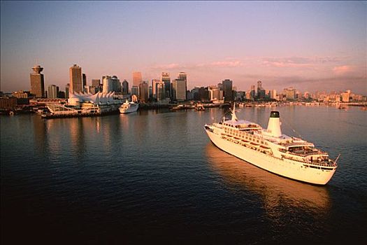 游船,溫哥華,不列顛哥倫比亞省,加拿大