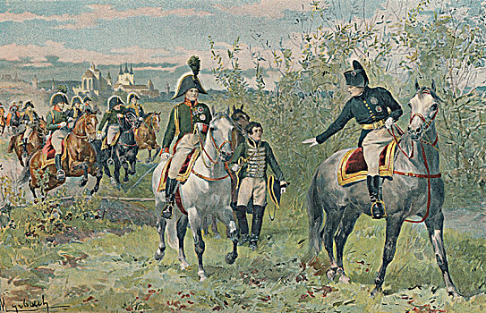 拿破仑,爱尔福特,1896年,艺术家,未知