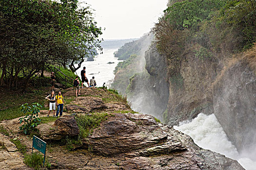 尼罗河,乌干达,旅游,瀑布