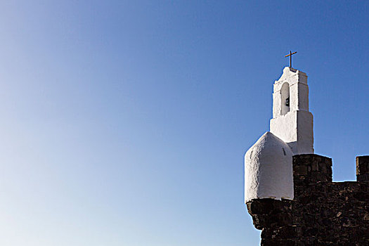 瞭望塔,圣米格尔,蓝天,特内里费岛,加纳利群岛