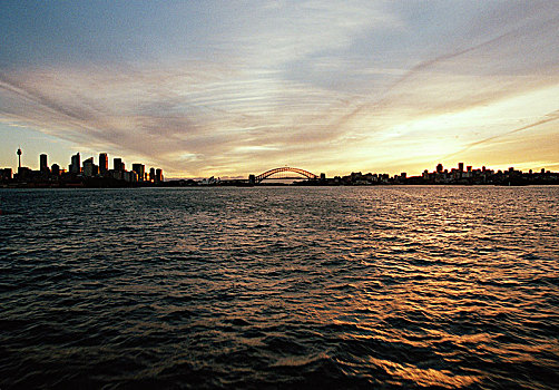 日落,悉尼,澳大利亚