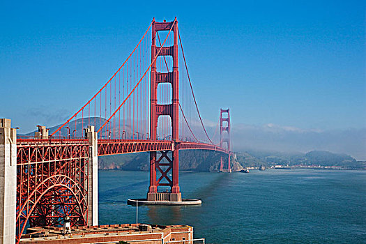 金门大桥,城市,旧金山,加利福尼亚,美国,北美