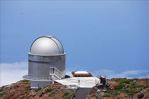 加纳利群岛,帕尔玛,观测,北欧,光学,望远镜
