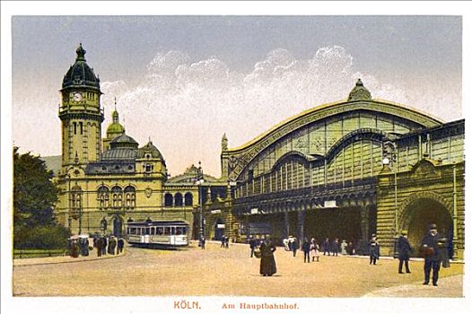 法兰克福火车站,中央车站,20世纪