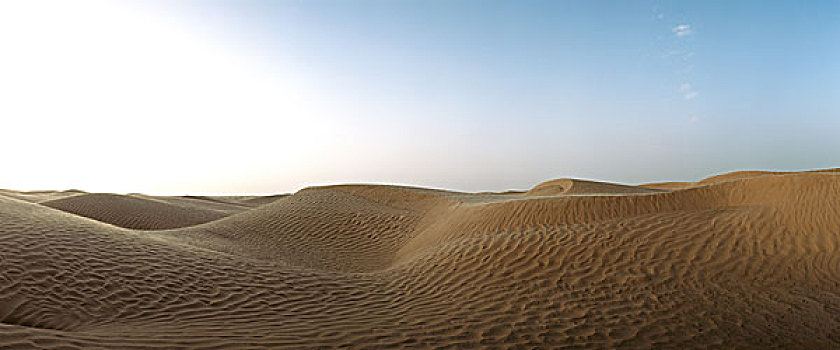 突尼斯,沙丘,全景