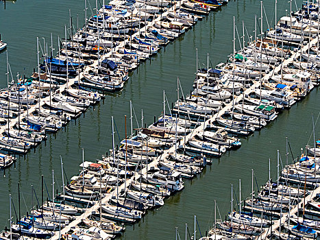 码头,帆船,旧金山湾,区域,美国,加利福尼亚