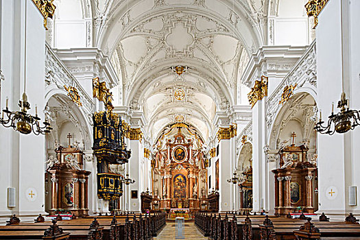 教堂,林茨,上奥地利州,奥地利,欧洲