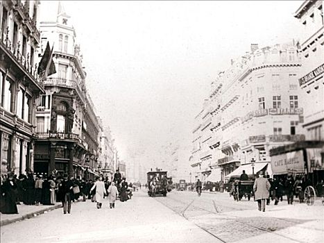 街景,布鲁塞尔,1898年,艺术家