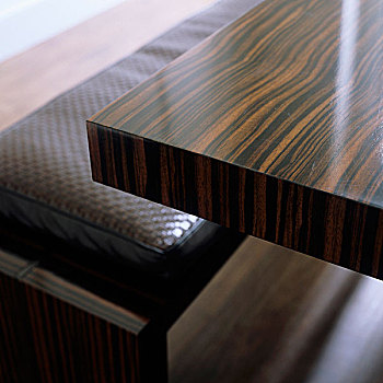 桌子,热带,木头,长椅,软垫,皮革