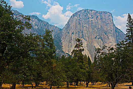 美国,加利福尼亚,优胜美地国家公园,船长峰,大幅,尺寸