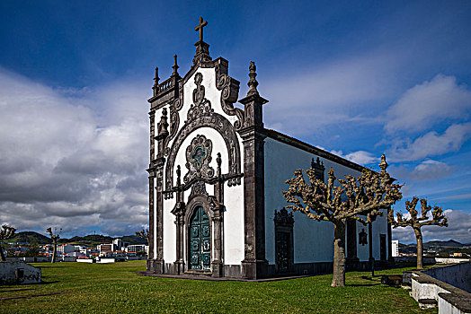 葡萄牙,亚速尔群岛,岛屿,小教堂