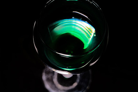 绿色,玻璃
