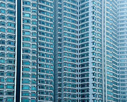 不动产,巨大,高层建筑,住宅区,大屿山,香港,行政,区域