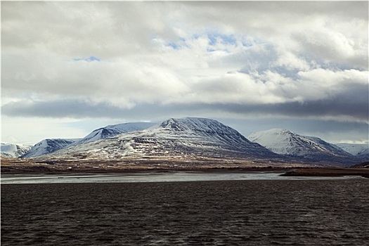 印象深刻,火山,山景,冰岛