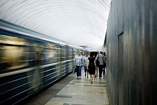 地铁,莫斯科