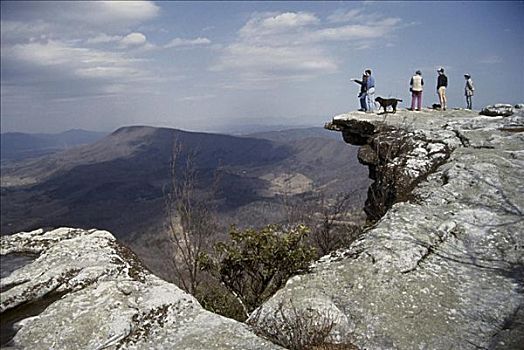 阿帕拉契山径,蓝脊山脉,弗吉尼亚,美国