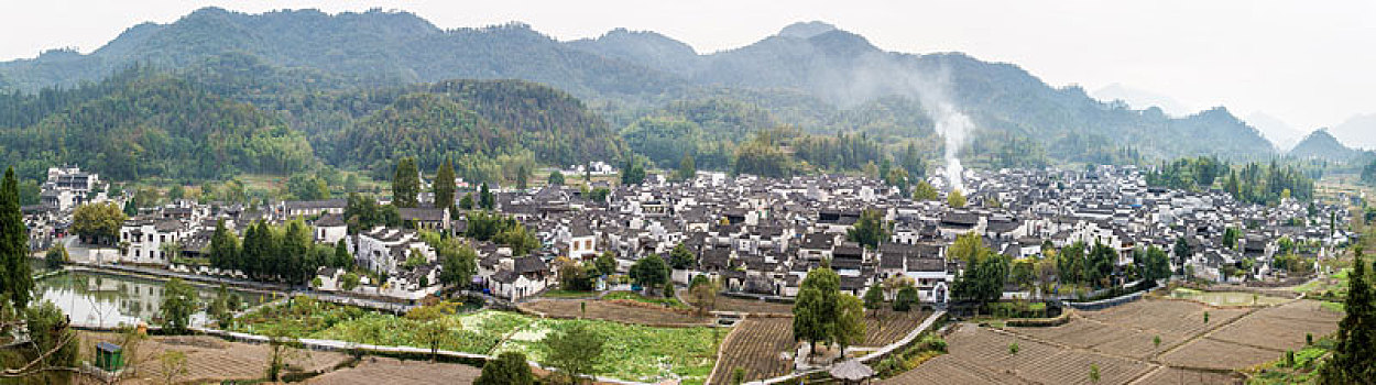 中国安徽省黄山市黟县西递古村落