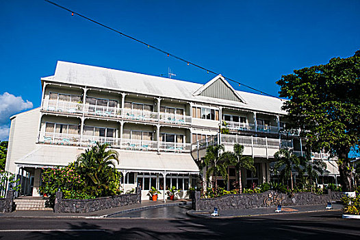 酒店,著名,乌波卢岛,萨摩亚群岛,南太平洋