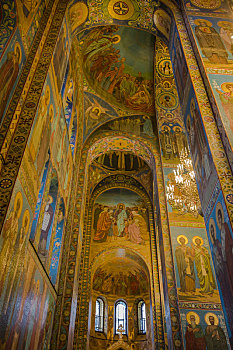 俄罗斯圣彼得堡滴血大教堂,基督教堂